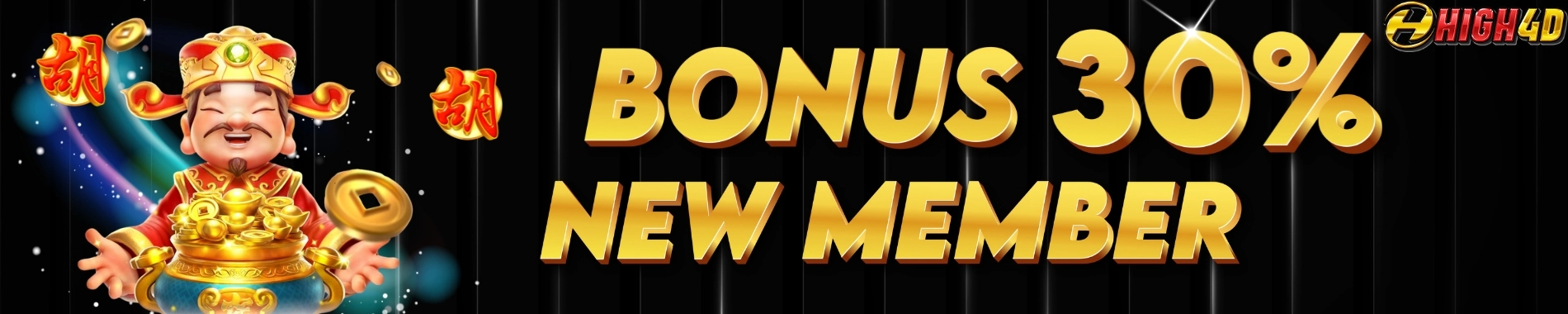 BONUS MEMBER BARU PERMAINAN SLOT 30%
